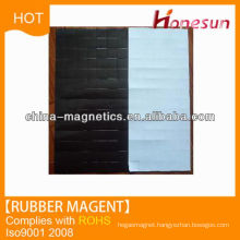 sliced rubber magnet / magnetic sheet